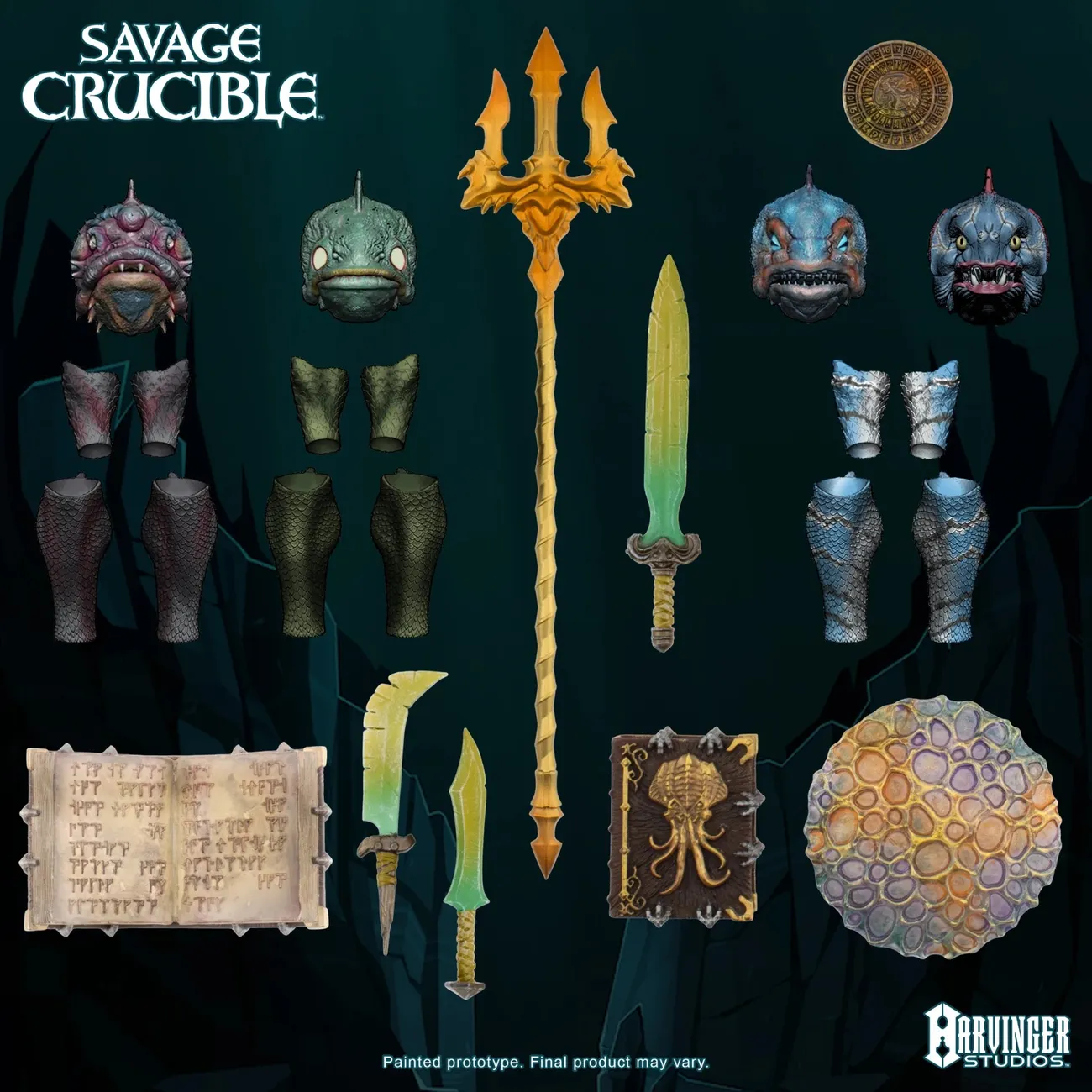 Preorder】 Savage Crucible Wave3 Pirhnoid Character Pack #1